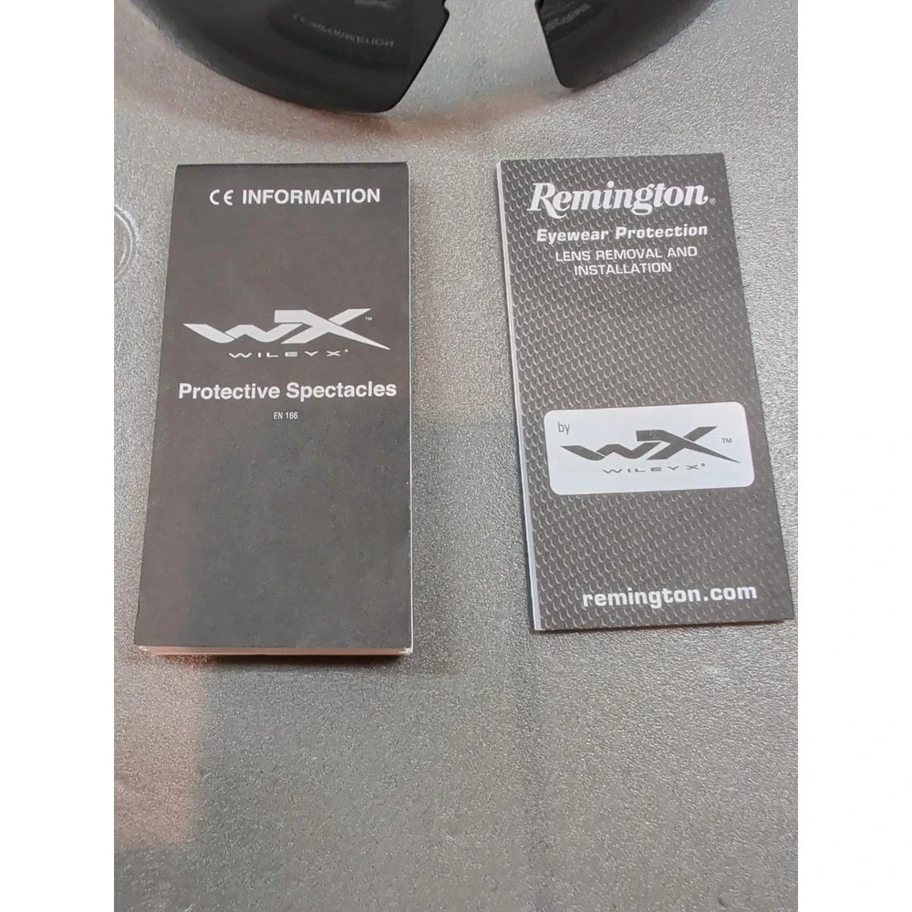 Wiley X Remington RE100 Tactical Sunglasses 5 Lens Interchangeable Kit Z87.1+